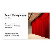 Event Management Business Card