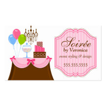Event Stylist and Design Business Cards