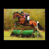 Eventer - Horse Art postcards