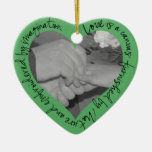 Evergreen Heart Ornament