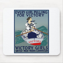 Every Girl Pulling For Victory Mousepads