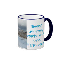 Every journey starts.............. mugs