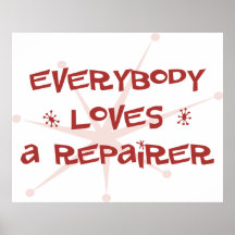 Everybody Loves A Repairer Poster