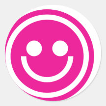 Everybody loves Smiles Round Stickers