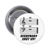 Everybody Shut Up! Buttons