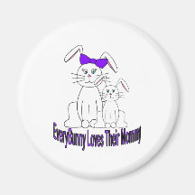 Everybunny Refrigerator Magnets