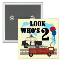 Everyday Heroes 2nd Birthday Tshirts and Gifts Pins