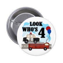 Everyday Heroes 4th Birthday Pins