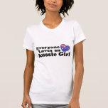 Everyone Loves An Aussie Girl Tee Shirt