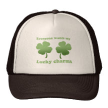 EVERYONE WANTS MY LUCKY CHARMS T-SHIRT TRUCKER HAT
