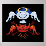 evil angel print