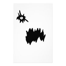 Evil eye and mouth stationery