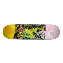Evil Green Skate Deck
