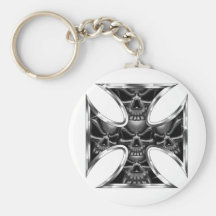 Evil Iron Cross Keychains