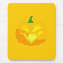 Evil Jack-O-'Lantern Mousemat