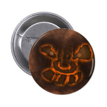 Evil Jack-O-Lantern Pin