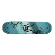 Evil Monkey Custom Skateboard