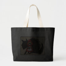 Evil Red Riding Hood Canvas Bag