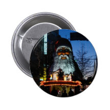 Evil Santa - Hamburg Germany Button