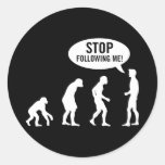evolution2 round stickers