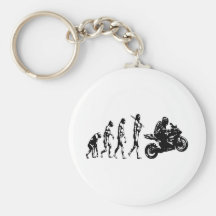 evolution bike key chains