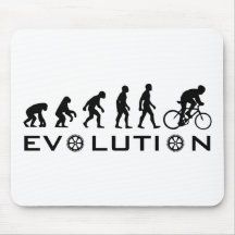 Evolution Bike Mouse Pads
