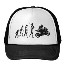 evolution bike trucker hat