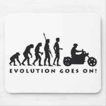 evolution biker mousepad