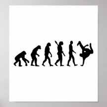 Evolution Breakdance Print