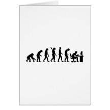 Evolution computer office cards
