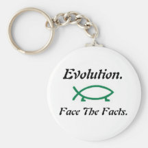 Evolution-Darwin Fish Keychains