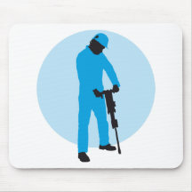 evolution jackhammer worker mauspads