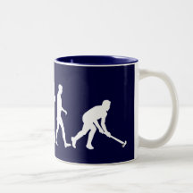 Evolution of Field hockey - Hockey gifts Mugs