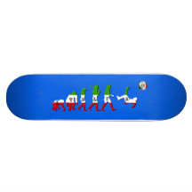Evolution of Italian Football Italia Calcio gifts Skate Board Decks