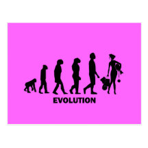 Evolution of shopping post card