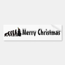 Evolution of Snowman Bumper Stickers