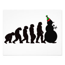Evolution of Snowman Custom Announcement