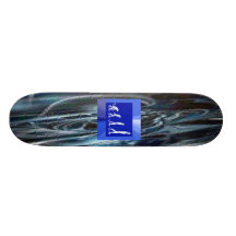 EVOLUTION PLASTIC SKATEBOARD
