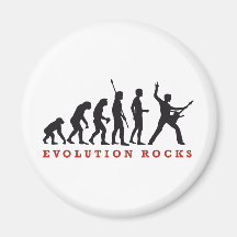 evolution rocks kühlschrankmagnet