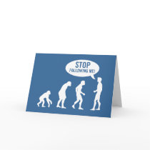 evolution - stop following me!