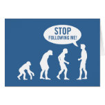 evolution - stop following me! cards