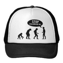 evolution - stop following me! mesh hat