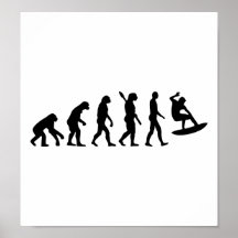 Evolution surfing poster