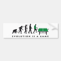evolution table tennis autosticker