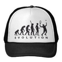 evolution tennis baseball caps