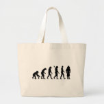 Evolution Vampire Tote Bags