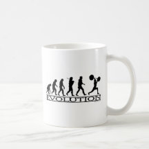 Evolution - Weight Lifter Mug