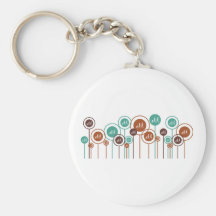 Evolutionary Biology Daisies Key Chains