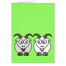 Ewe Get My Goat Greeting Cards