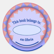 Ex-libris Sticker no.1a